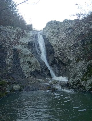 Gazlashdere Upper Waterfall
