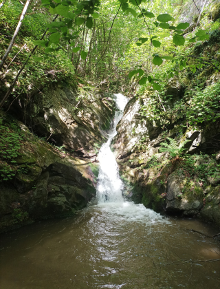 Visochki(Dobrotino) Upper Waterfall