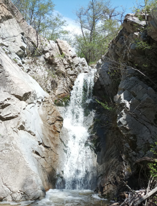 Luda Reka Upper Waterfall
