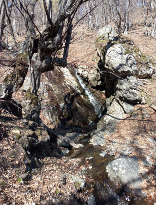 Горен водопад Малка Гавращица