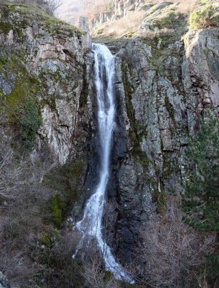 Ustinski Waterfall