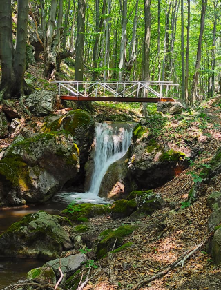 Novoselska Reka Waterfall