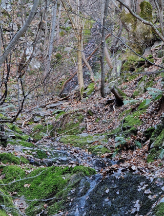 Сухия водопад Големия скок
