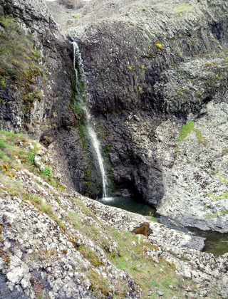 Черния водопад Горен