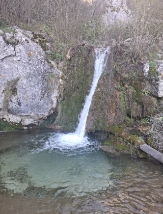 Manastirski Dol Lower Waterfall