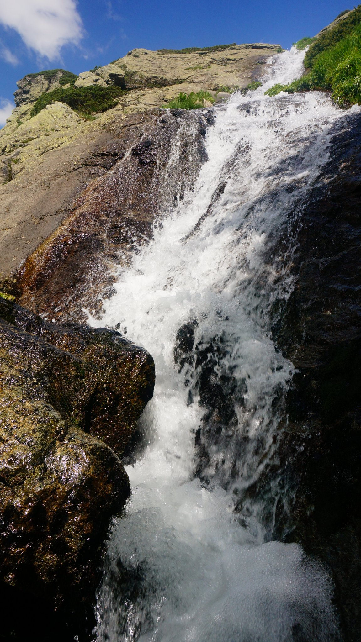 Горен водопад ляв приток Петканова вода