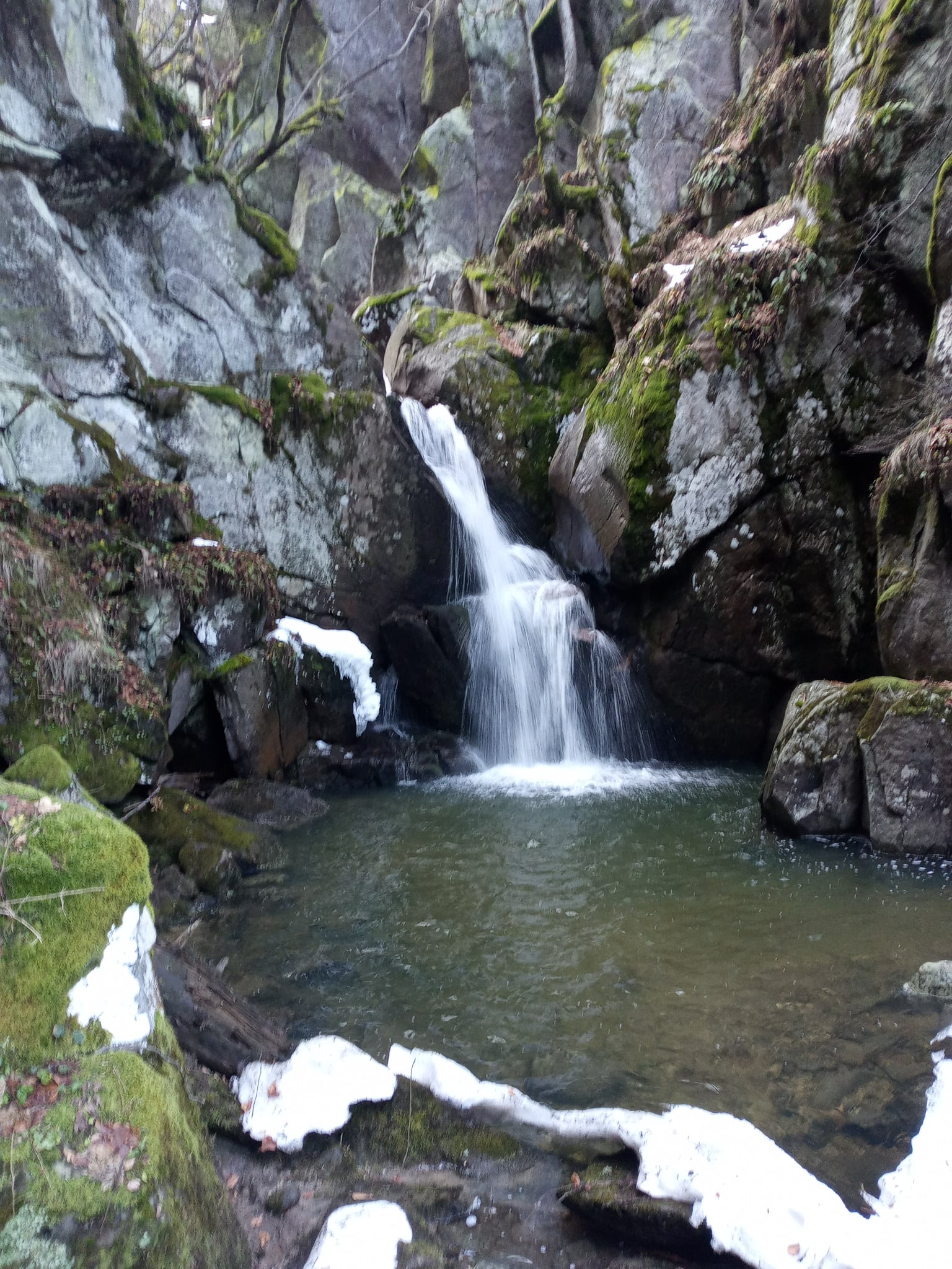 Сините водопади Горен