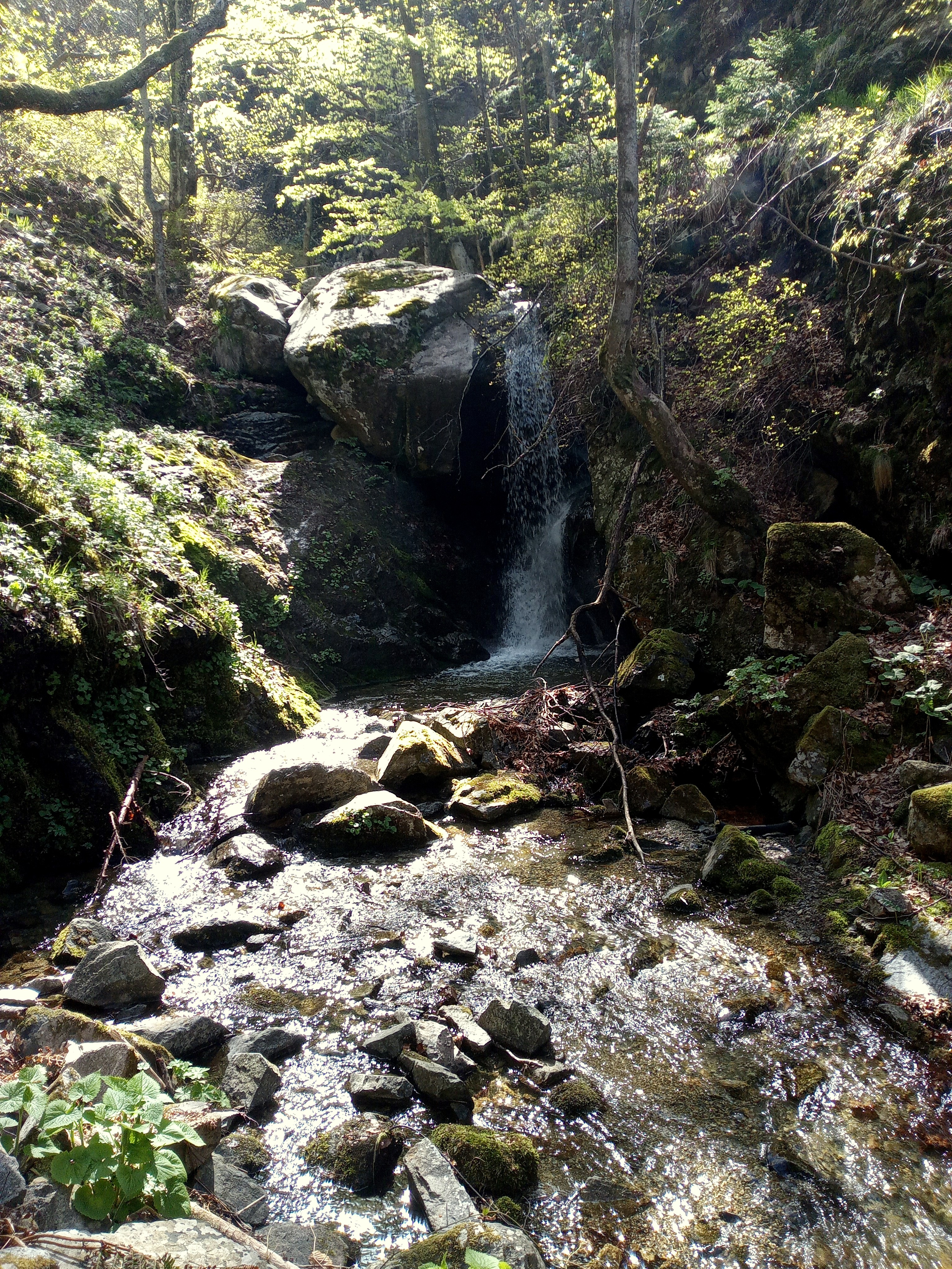 Долен водопад Манастирско пръскало