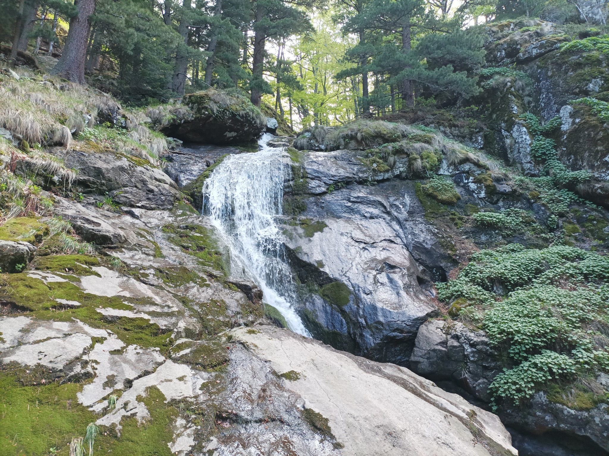 Горна каскада Отбита река