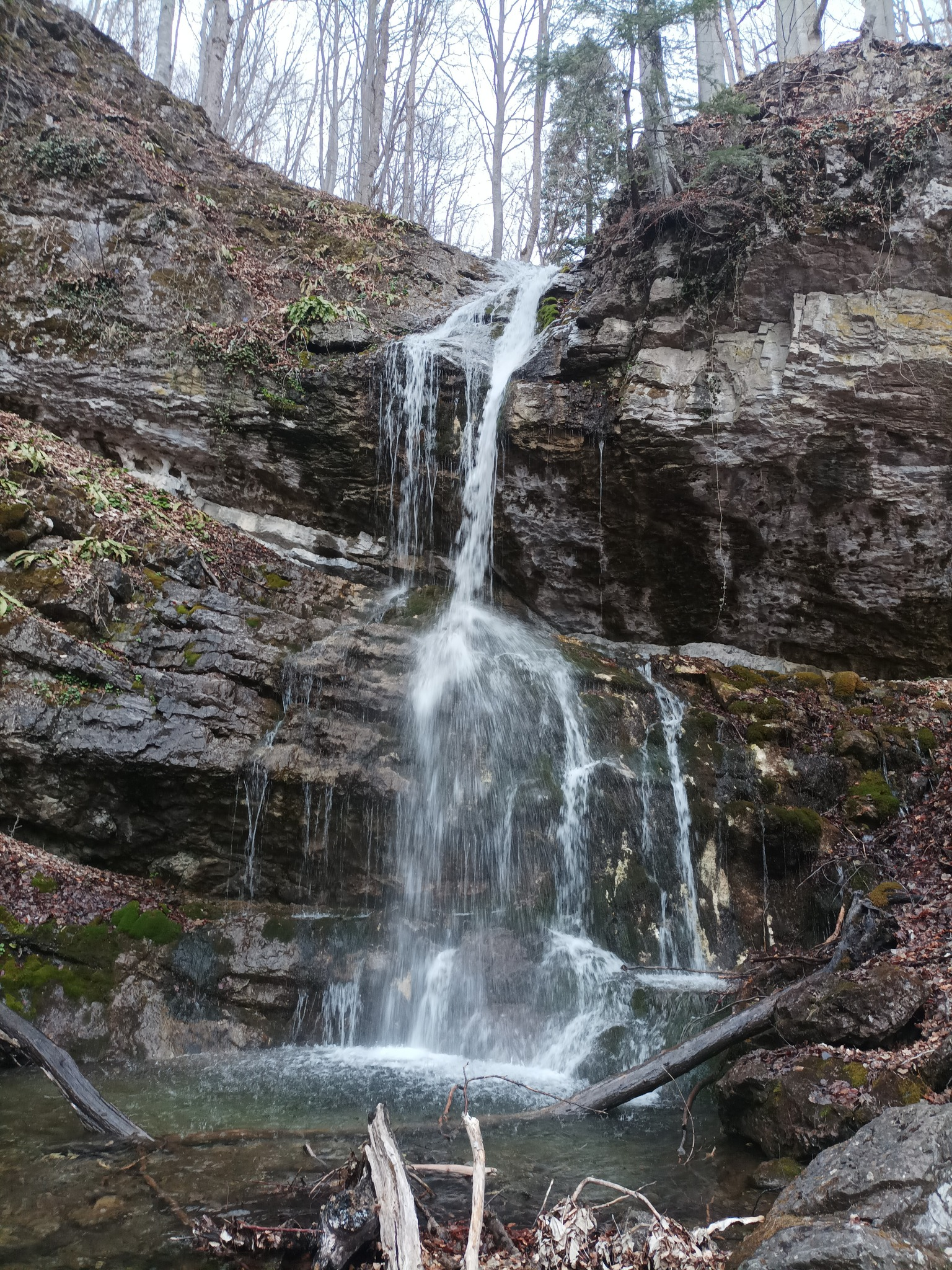 Долен водопад вада Сахранка