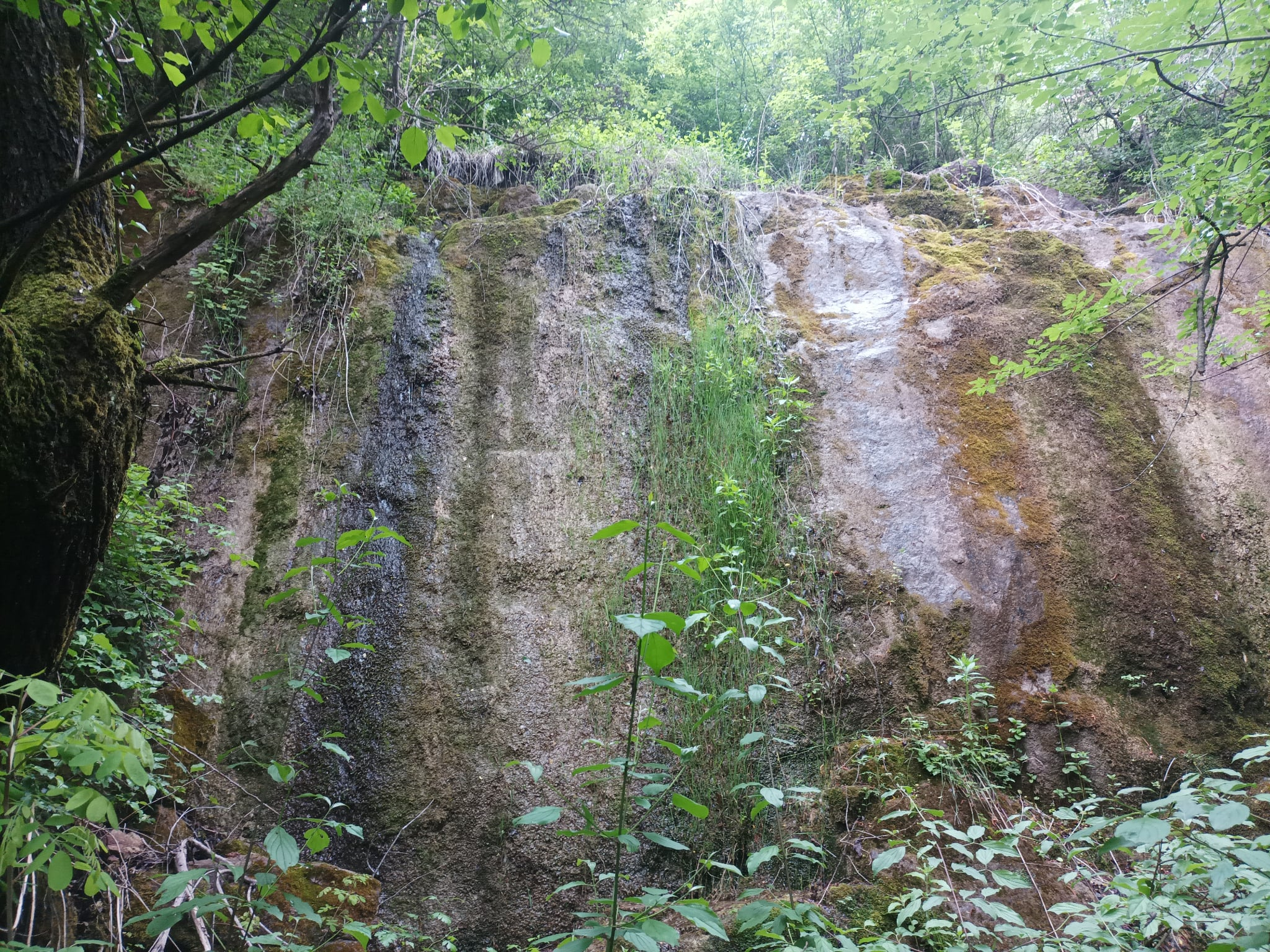 Подкамешки водопад