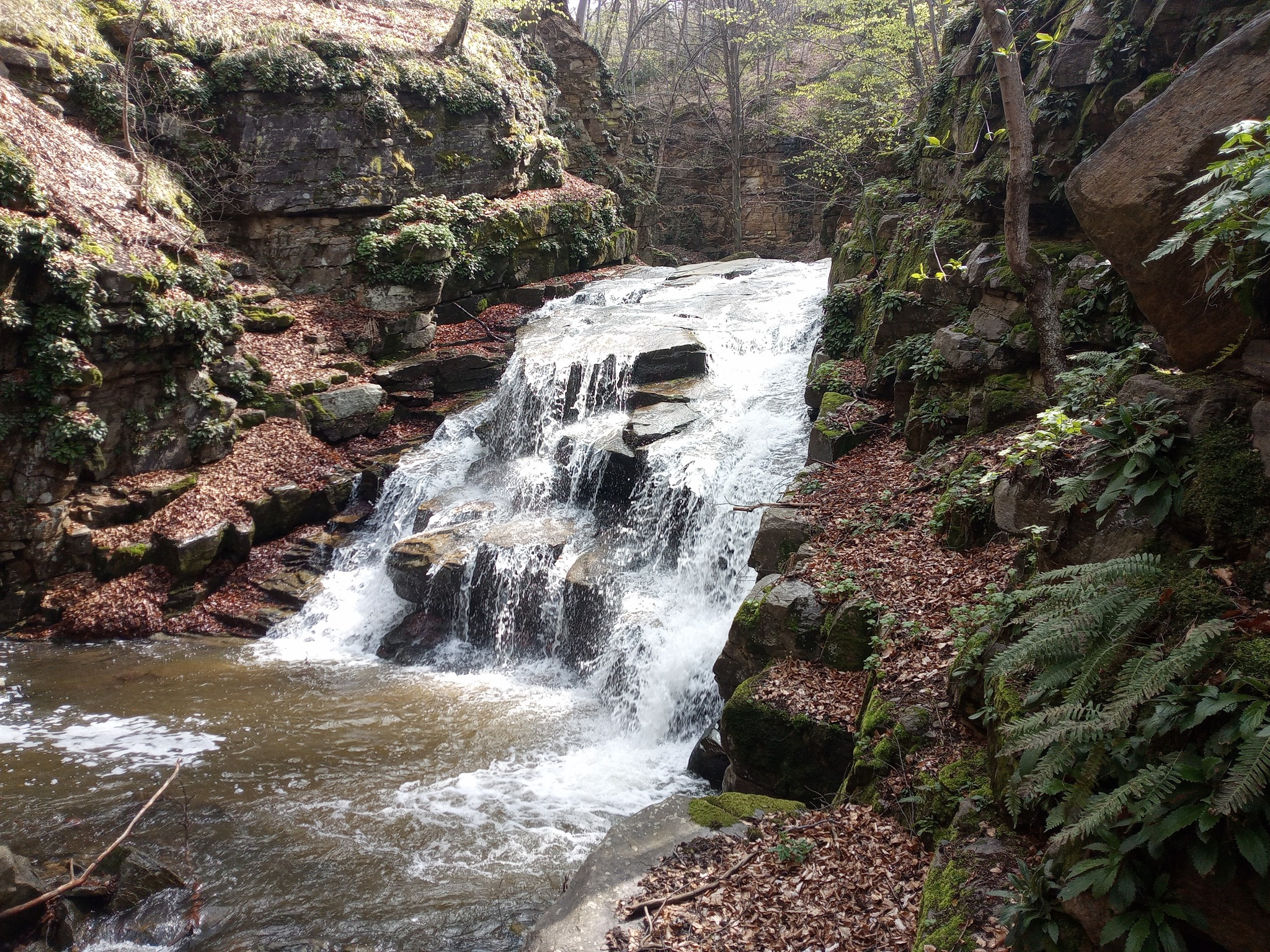 Горен водопад Малка Въча
