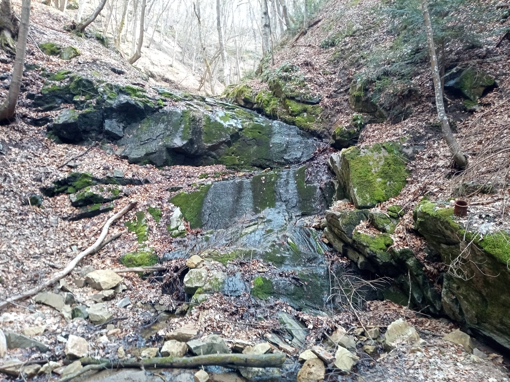 Горен водопад ляв приток Лещарица
