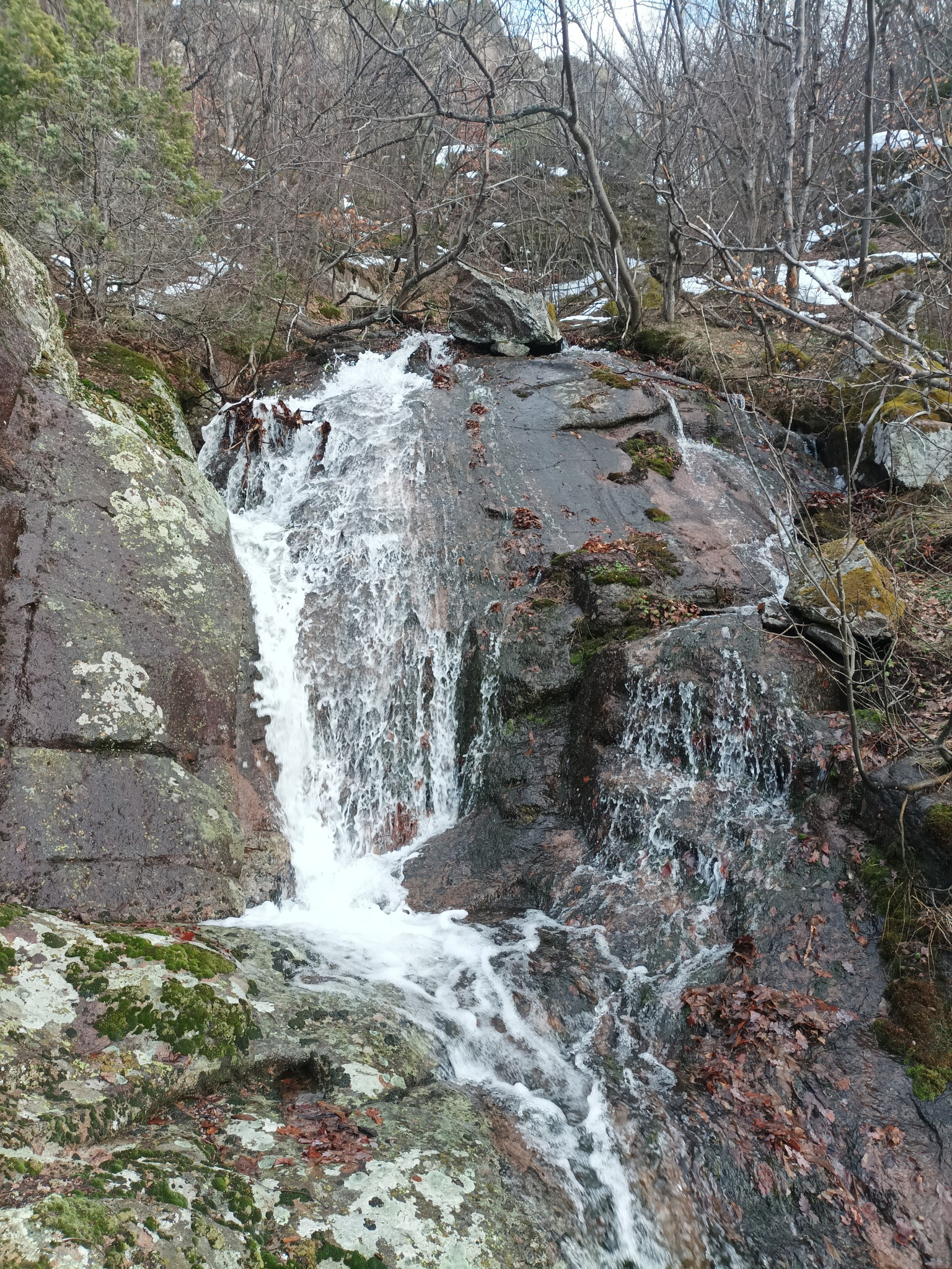Горен водопад вада Момица