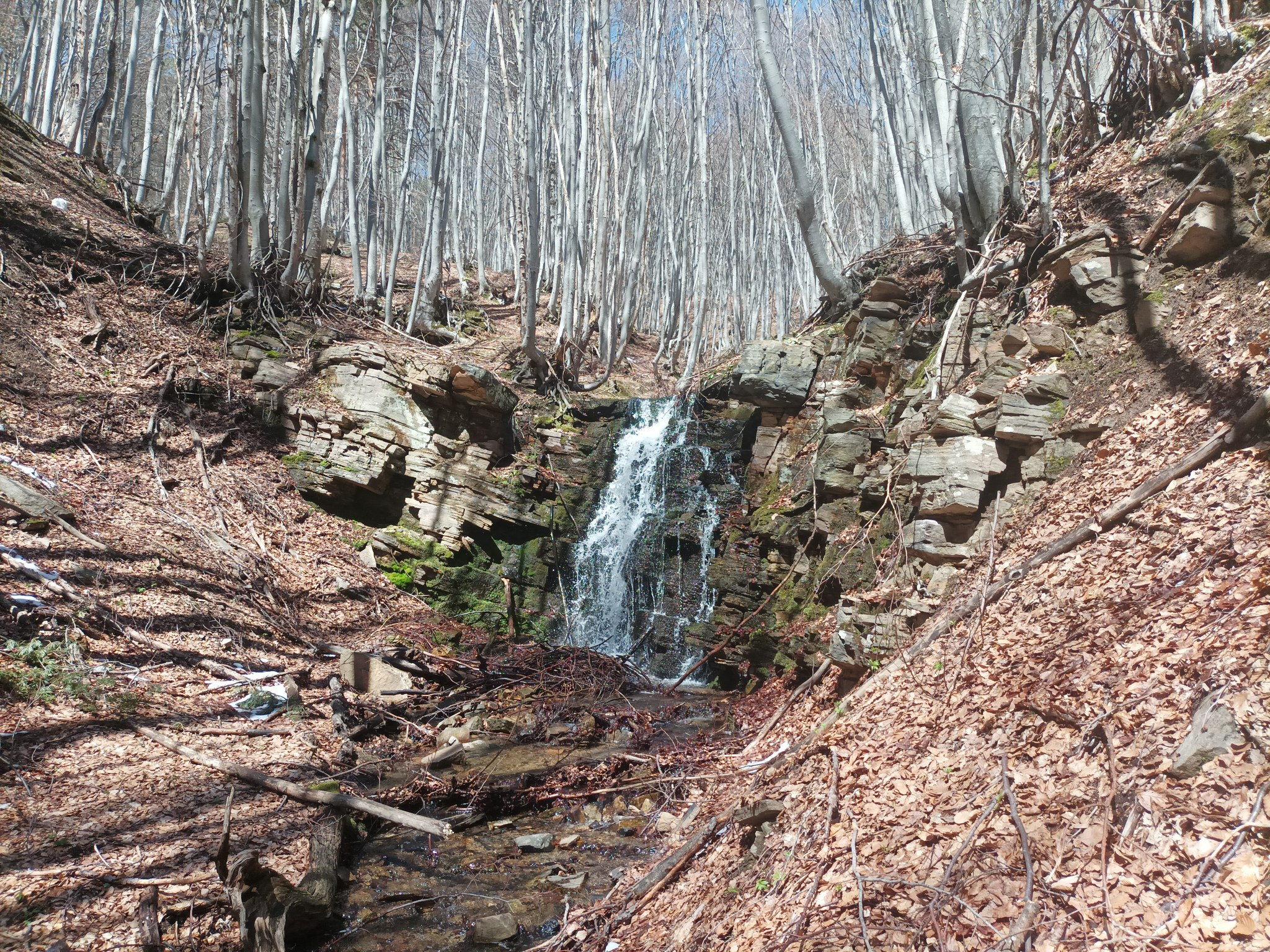 Горен водопад Калъчовото дере
