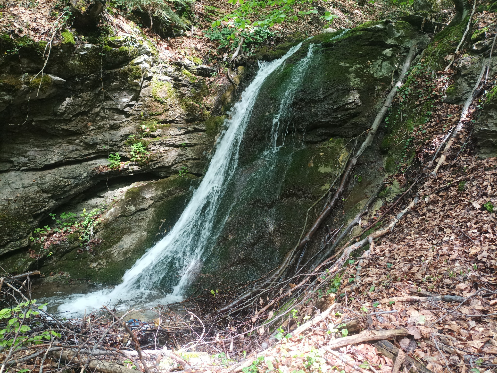 Горен водопад Мандрите