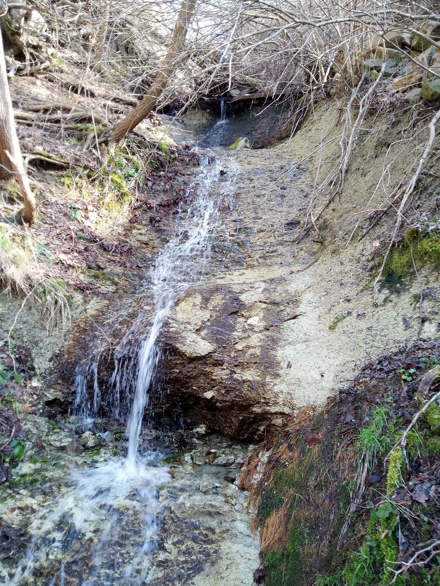 Пързалка ляв приток Бююк дере
